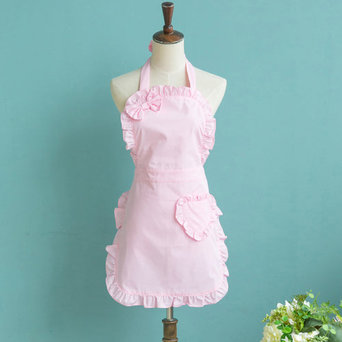 Pink Victorian Lace Apron