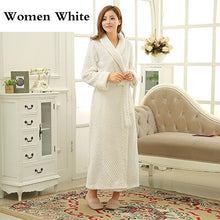 Load image into Gallery viewer, Mens Extra Long Thick Warm Winter Bathrobe