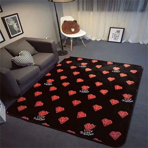 Living Room Bedroom Decorative Carpet
