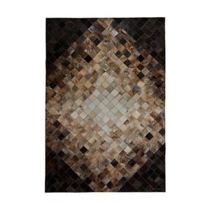 Hand Stitching Cowhide Rectangle Carpets