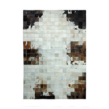 Load image into Gallery viewer, Hand Stitching Cowhide Rectangle Carpets