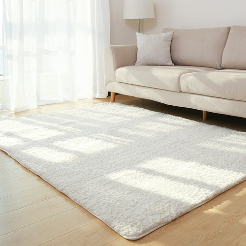 Living Room Rug Area Solid Carpet