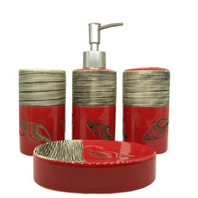 Load image into Gallery viewer, 4 sets of ceramic bathroom accessories