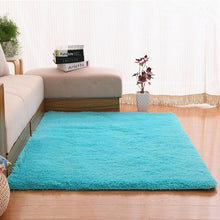 Load image into Gallery viewer, Plush Fabric Anti-slip Mat Thick Floor Carpets