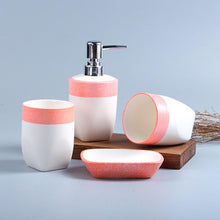 Load image into Gallery viewer, Bathroom 4pcs ceramic set high-end Bathroom