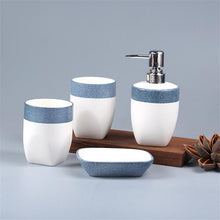 Load image into Gallery viewer, Bathroom 4pcs ceramic set high-end Bathroom