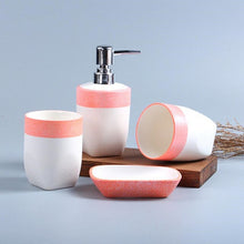 Load image into Gallery viewer, Bathroom 4pcs ceramic set high-end Bathroom