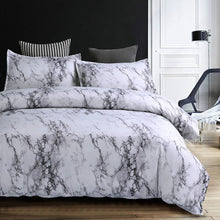 Load image into Gallery viewer, Duvet Cover Stone Print Bedding Article